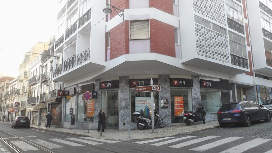Agência do banco BPI na Graça em Lisboa