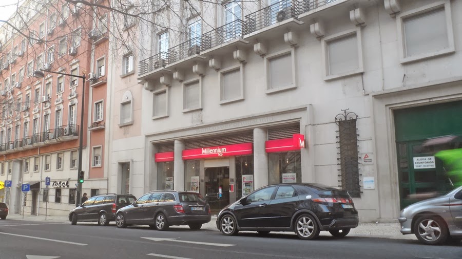 Agência Banco Millennium BCP António Augusto Aguiar em Lisboa