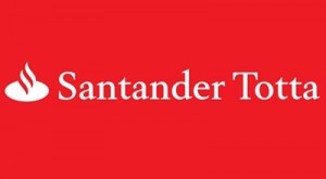 Logo do banco Santander