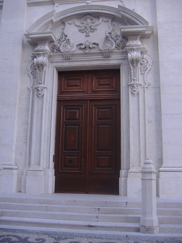 Entrada Sede Banco de Portugal Lisboa