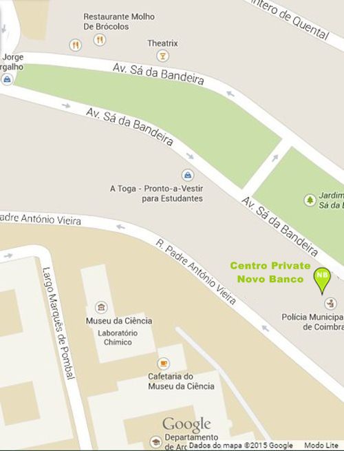 Agência e Centro Private Novo Banco Coimbra