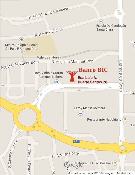 Banco BIC Vale das Flores Coimbra