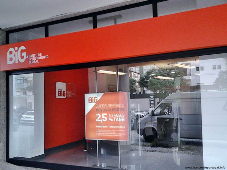 Banco BiG na cidade de Viseu