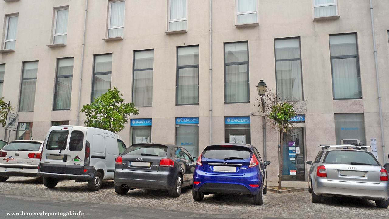 Barclays no centro de Faro no Algarve