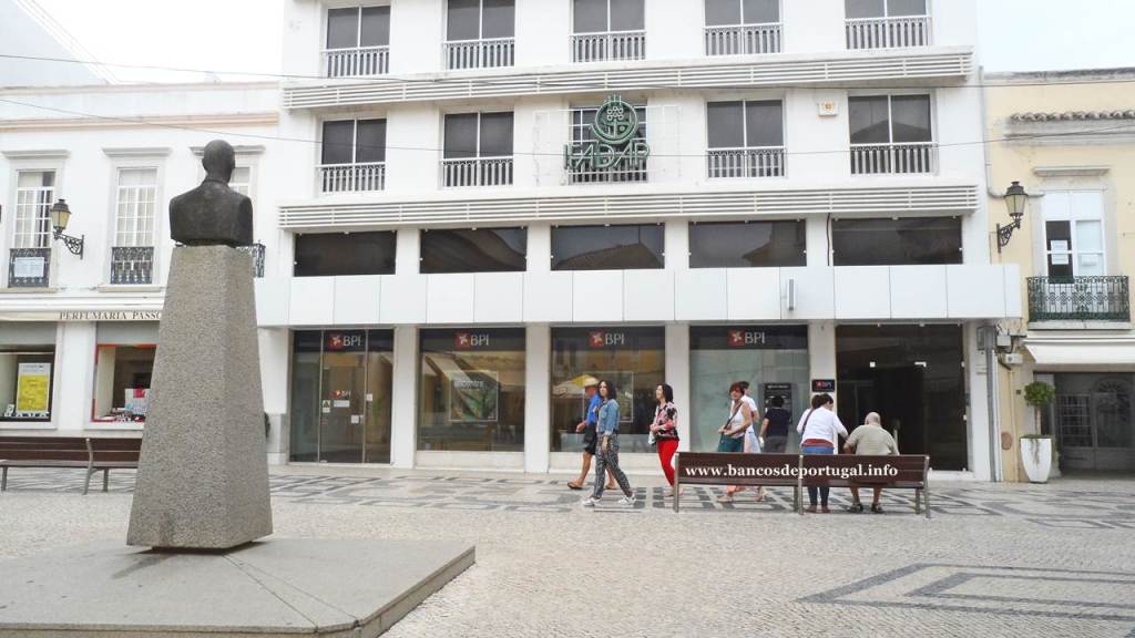 Centro de Investimentos do banco BPI em Faro no Algarve