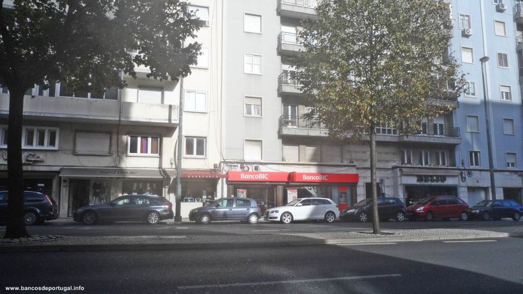 Balcão do Banco BIC na Av. de Roma 36C Lisboa
