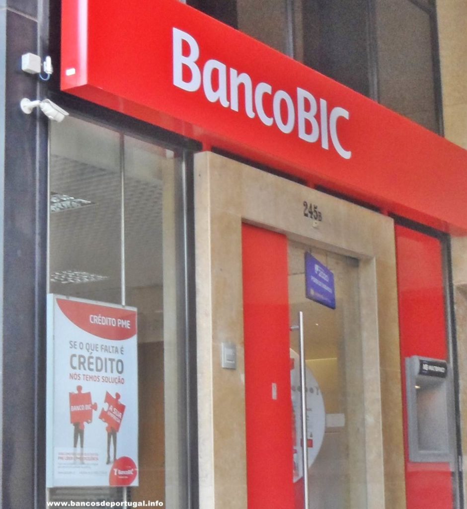 Agência do Banco BIC na Parede em Portugal