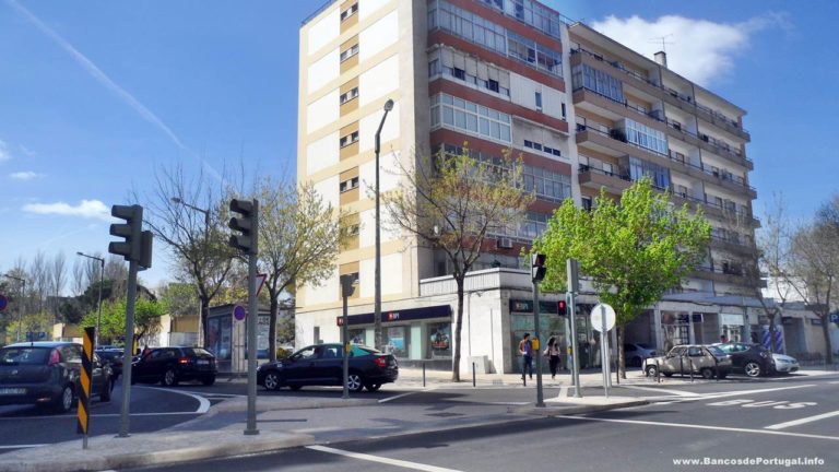 Balcão do Banco BPI Fonte Nova na Estrada de Benfica em Lisboa