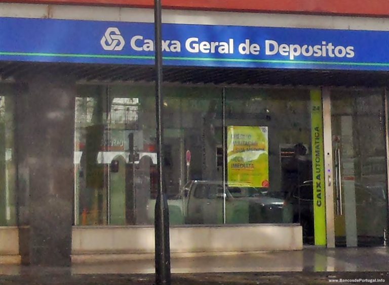Uma das Agências da CGD na cidade de Vila Real em Portugal
