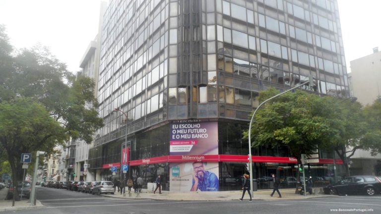 Balcão do banco BCP na Av. 5 de Outubro número 60 em Lisboa