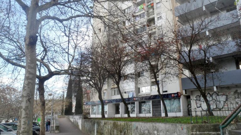 Balcão do Banco BPI na zona de Chelas em Lisboa
