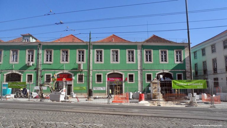 Millennium BCP no Largo do Calvário a Alcântara em Lisboa