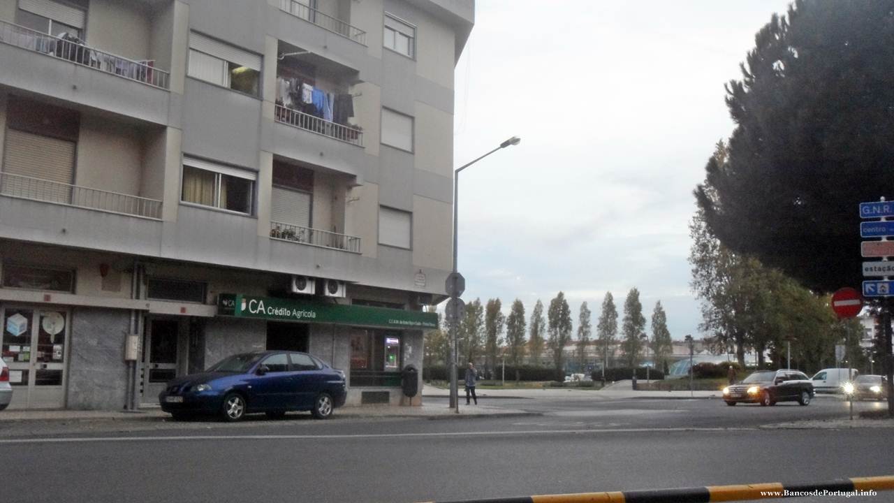 Agência da caixa de crédito agrícola no Pinhal Novo