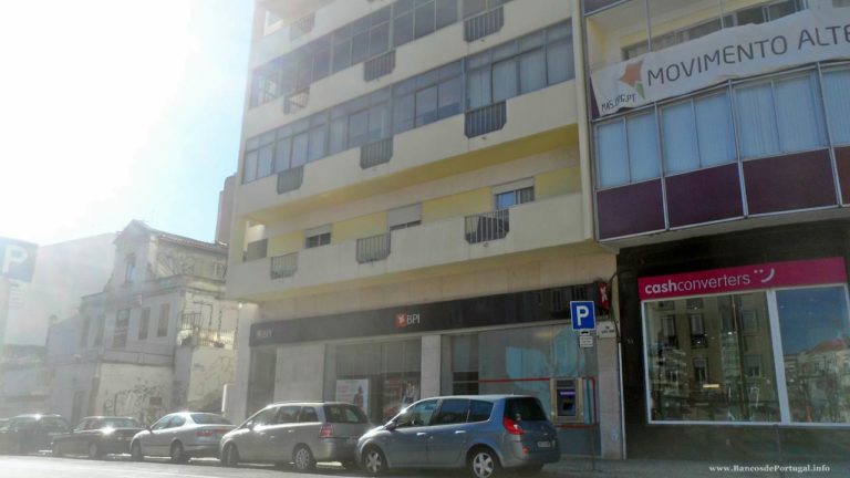Banco BPI na Rua Alves Torgo à Praça do Chile em Lisboa