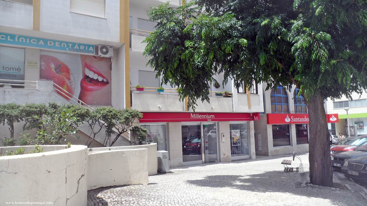 Balcão do Millennium BCP em Santiago do Cacém no Alentejo