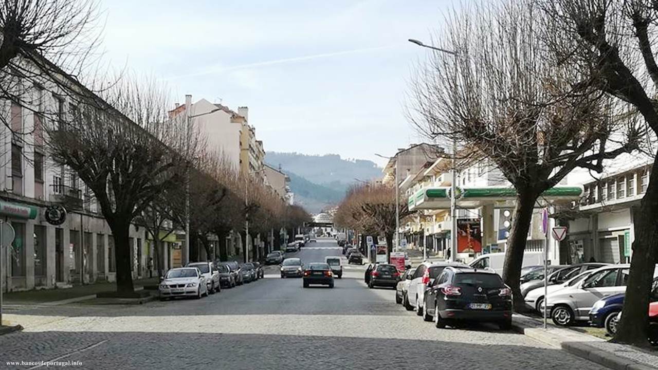 Novo Banco na Av. da Liberdade no Fundão em Portugal