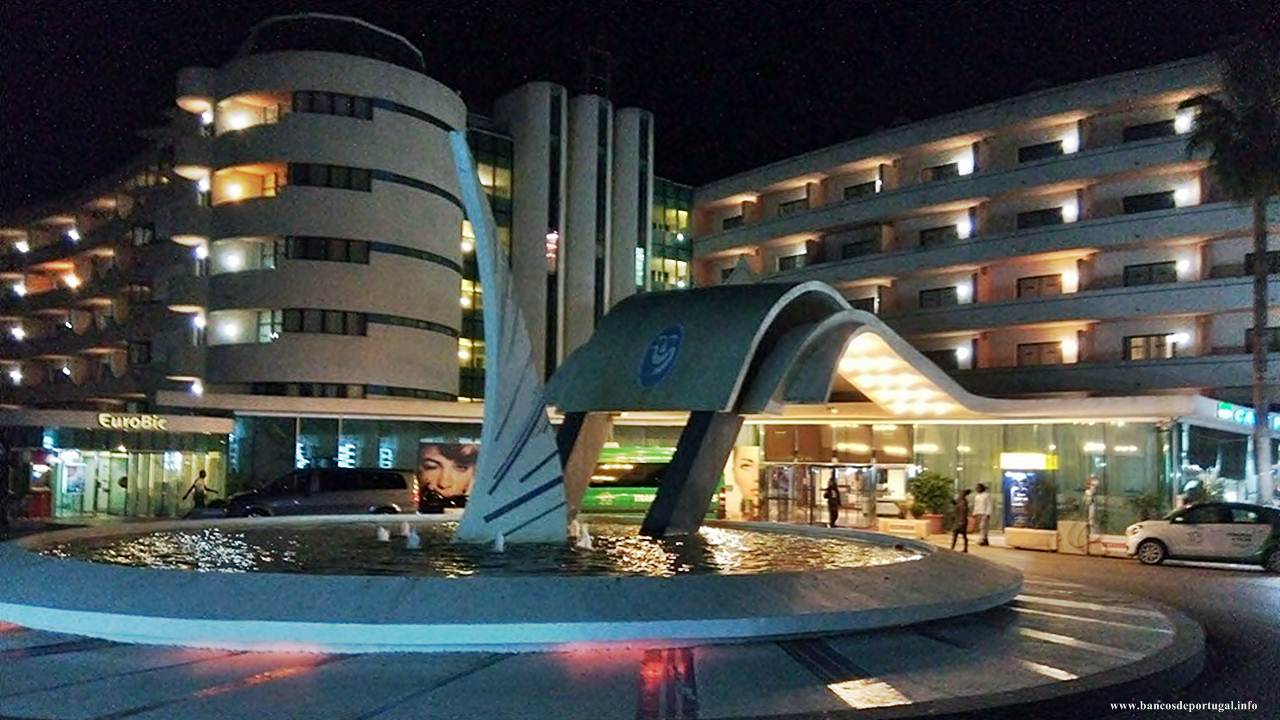 Banco EuroBic no Cerro da Alagoa em Albufeira no Algarve