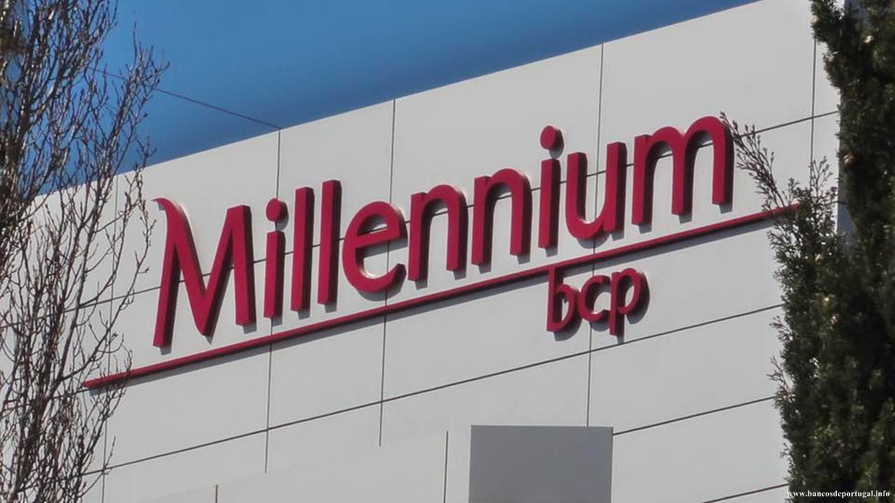 Indicação do Millennium Bcp no Edifício do Taguspark em Oeiras