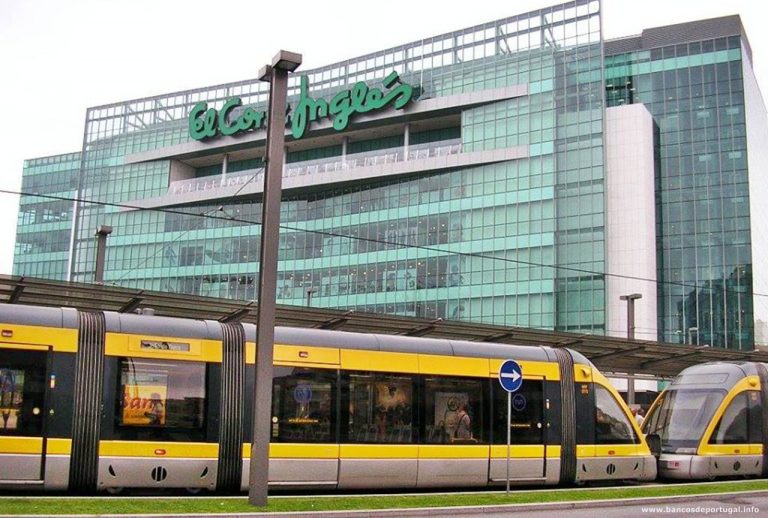 El Corte Inglés em Gaia onde se encontra o Banco ActivoBank