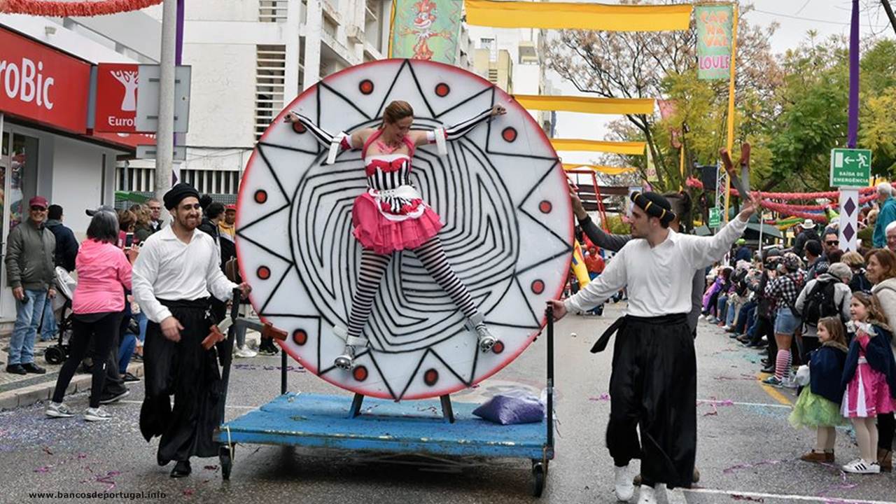Banco EuroBic na Avenida José da Costa Mealha em Loulé no Algarve