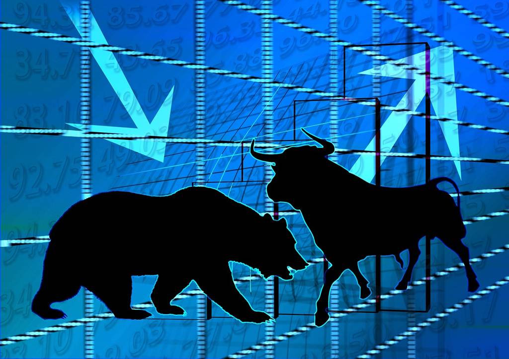 Touro e Urso dos mercados accionistas - Fundos de Investimento