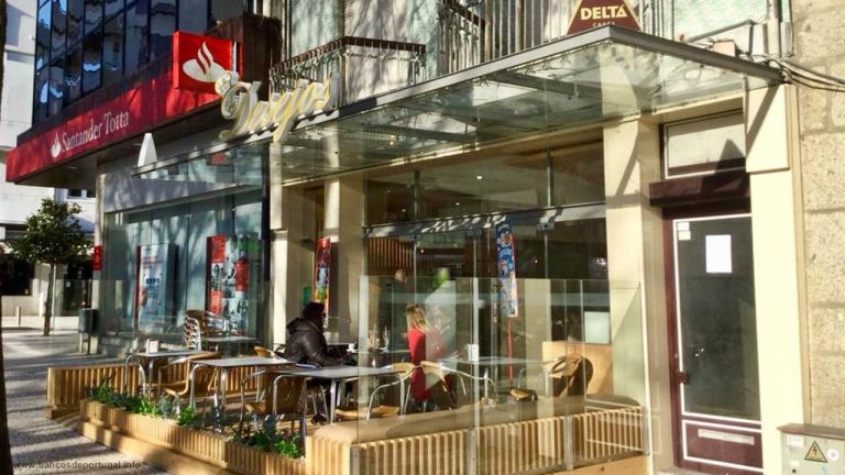 Banco Santander na Praça D, Maria II em Famalicão