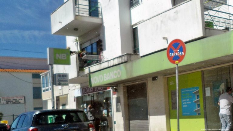 Novo Banco na EN 378 em Santana concelho de Sesimbra