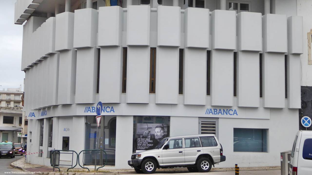 Agência do Banco ABANCA no Algarve