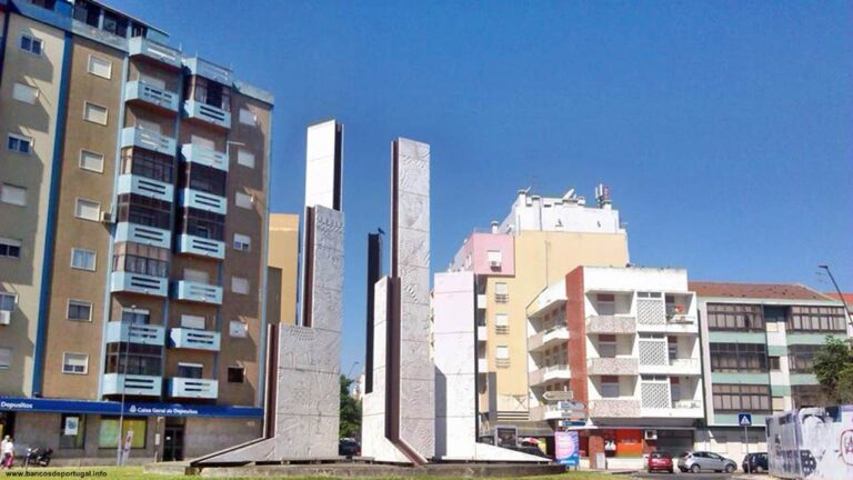 Banco CGD na Rua Stara Zagora no Barreiro